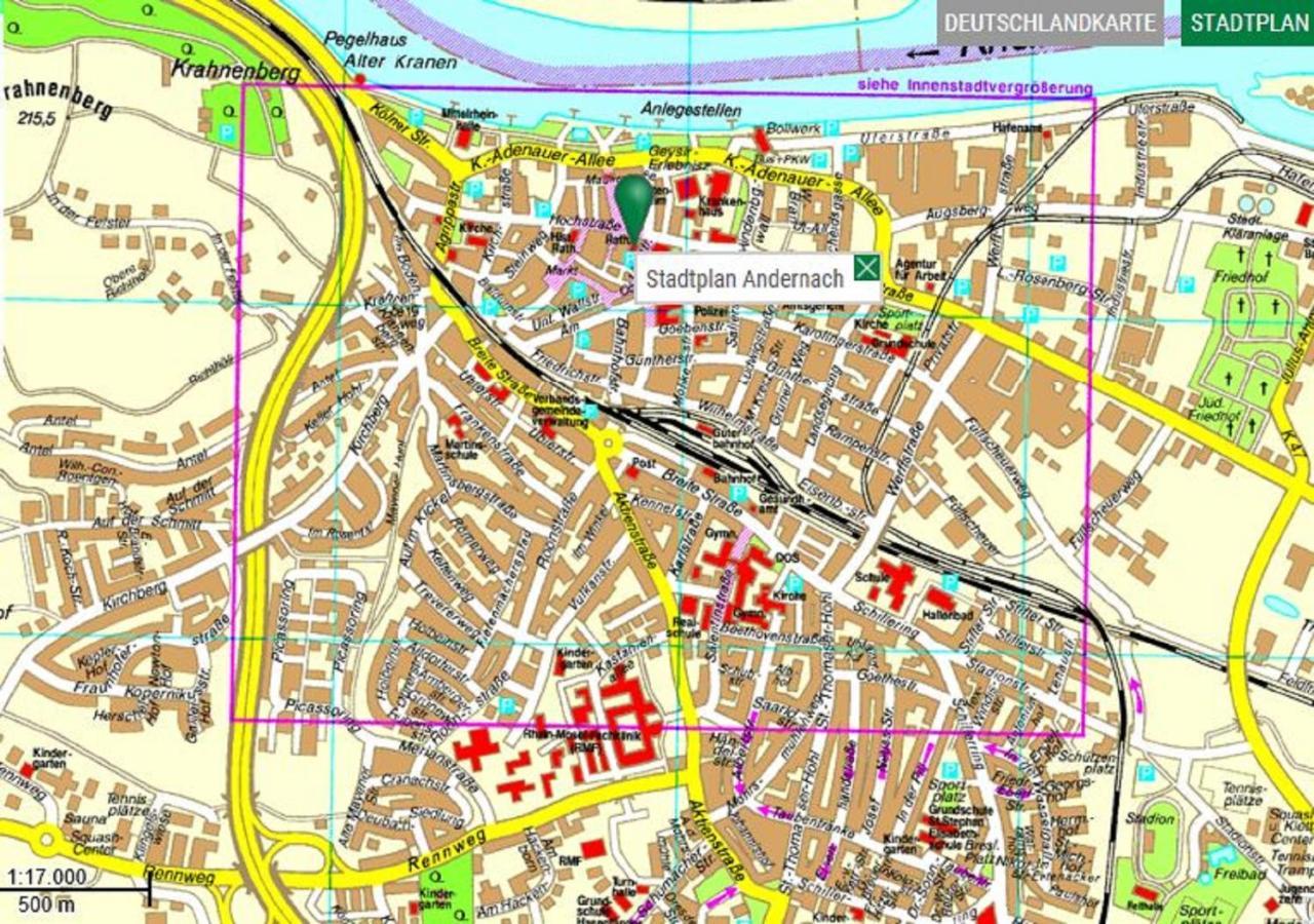 Ferienwohnung Im Rosental Andernach Exteriör bild